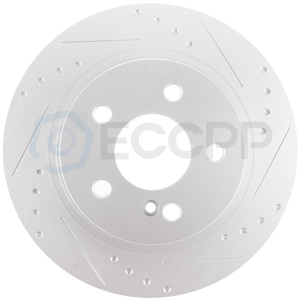 Rear Disc Brake Rotors for 2008 2009 2010 - 2012 Mercedes-Benz C230 C250 C300 6B93BC-57
