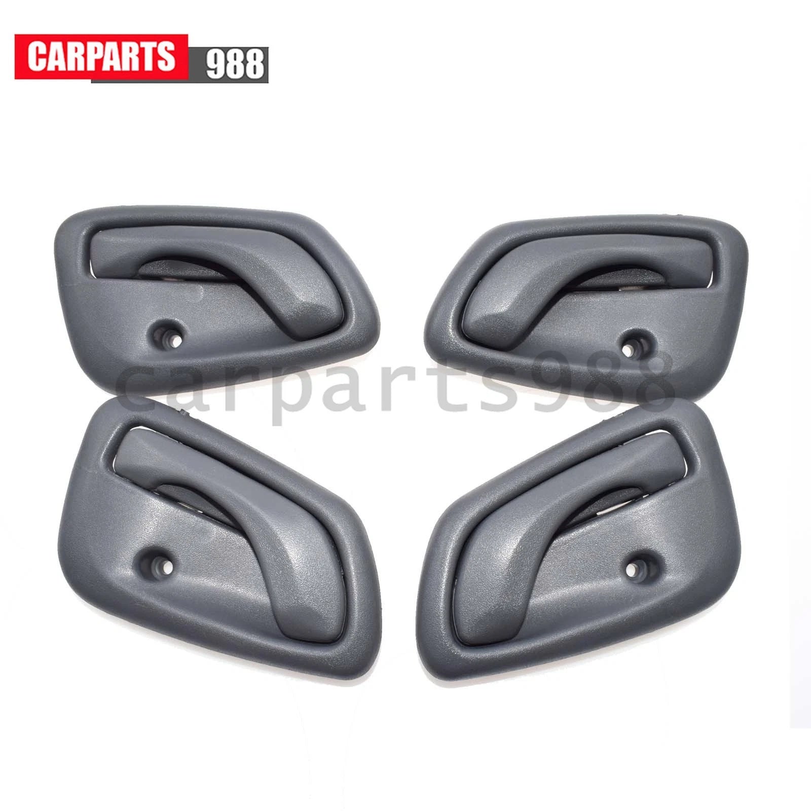 4Pcs Gray Interior Door Handle Front Rear Left Right For Chevy Tracker 1999-2004 6B93BC-57