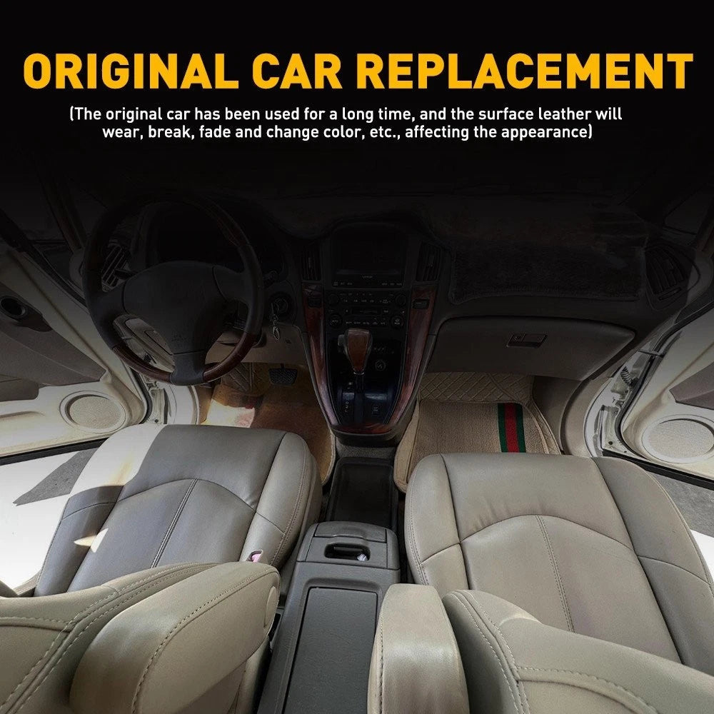 2X For Lexus RX 300 330 350 Beige 2003-09 Leather Seat Armrest Cover Durable EOA 6B93BC-57