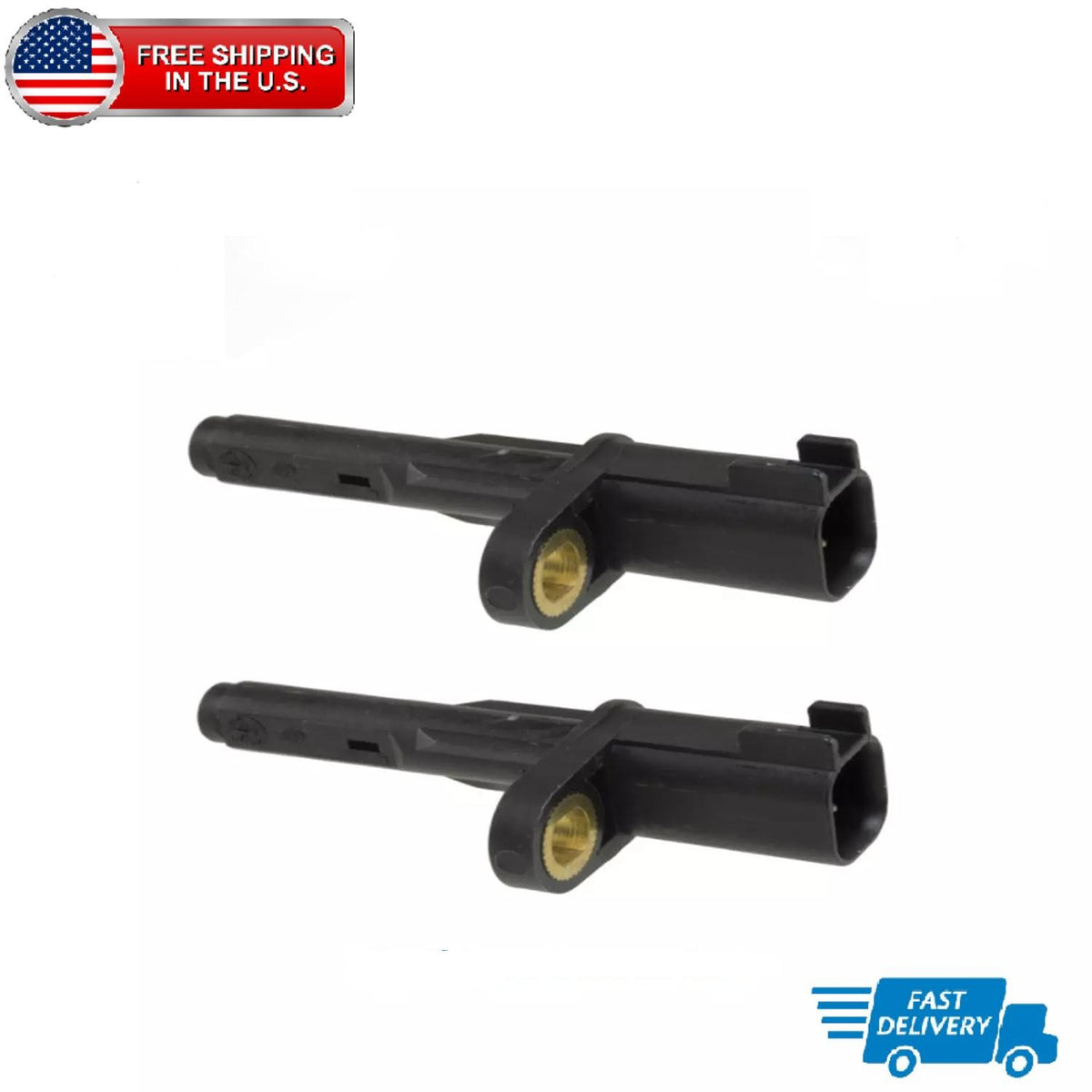 2 ABS wheel speed sensor Rear Right & Left Fit ASPEN 2007-2009 DURANGO 2006-2009