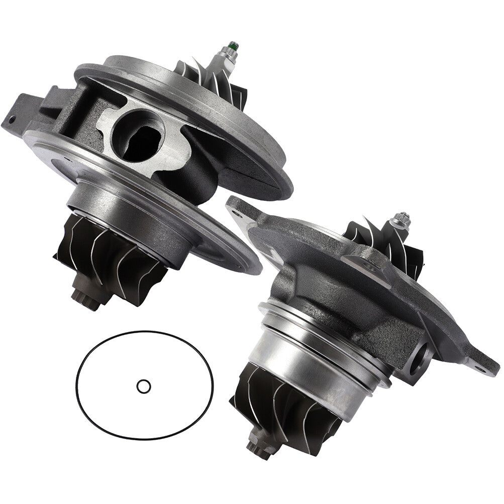 Fits 2008-2010 Ford F Super Duty 6.4L Power-stroke Pair Turbo Cartridge CHRA 6B93BC-57