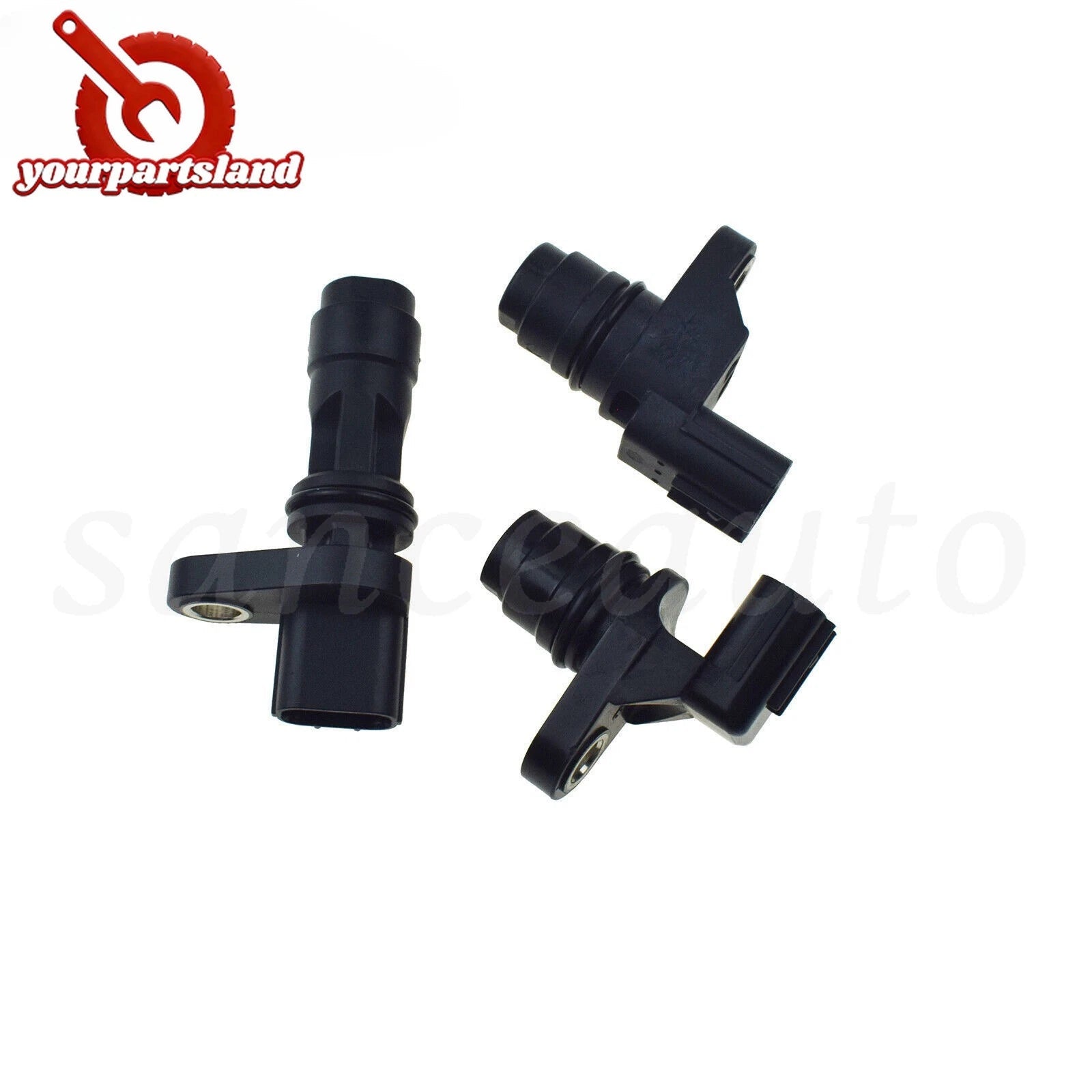 3 Camshaft/Crankshaft Position Sensors & 3 CONNECTORS For Honda CR-V 2007-2009 6B93BC-57