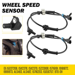 ABS Wheel Speed Sensor for 99-2006 Sierra & Silverado 1500 2500 Front L & R 6B93BC-57