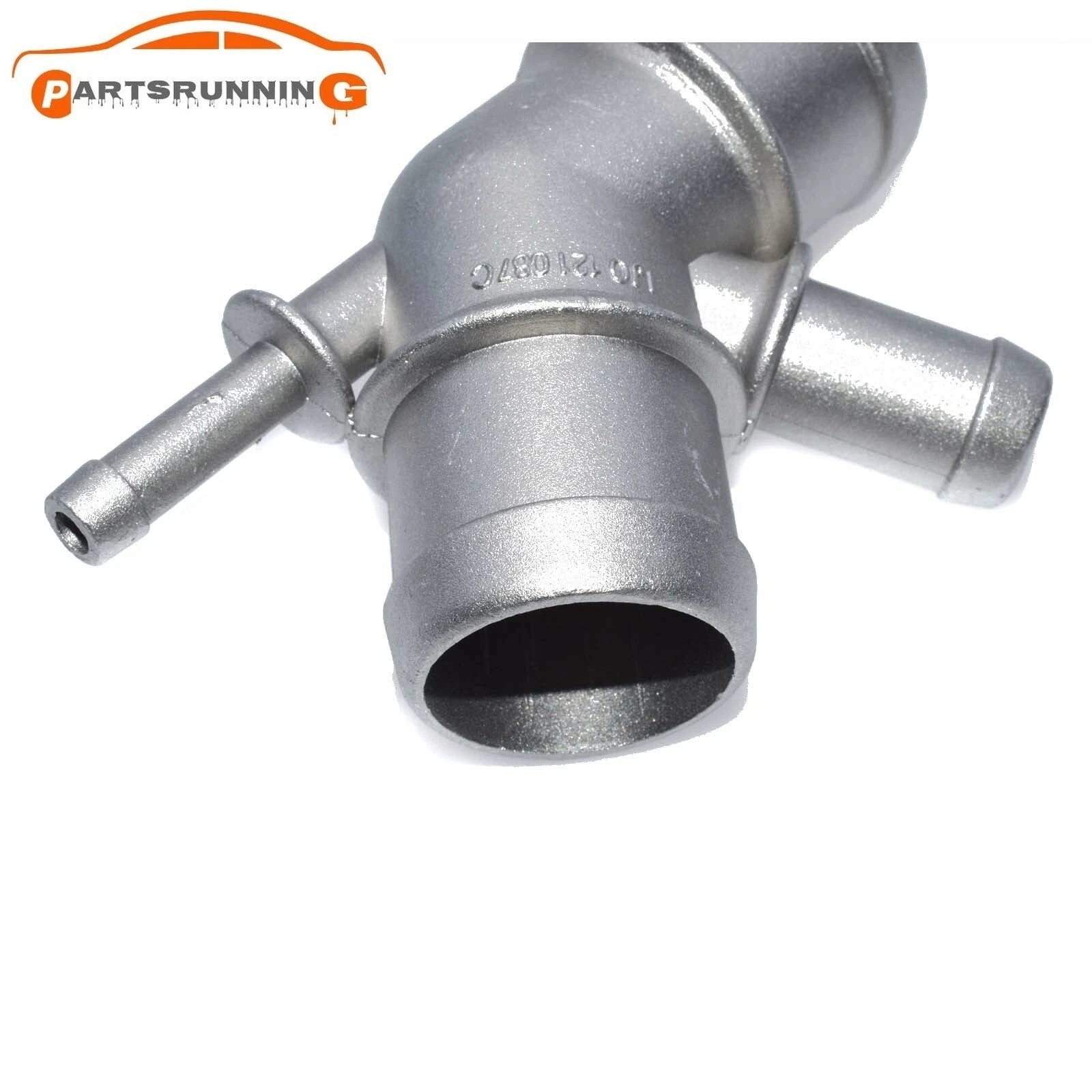 Aluminum Engine Coolant Water Hose Connector For VW Beetle Jetta Golf Audi 6B93BC-57