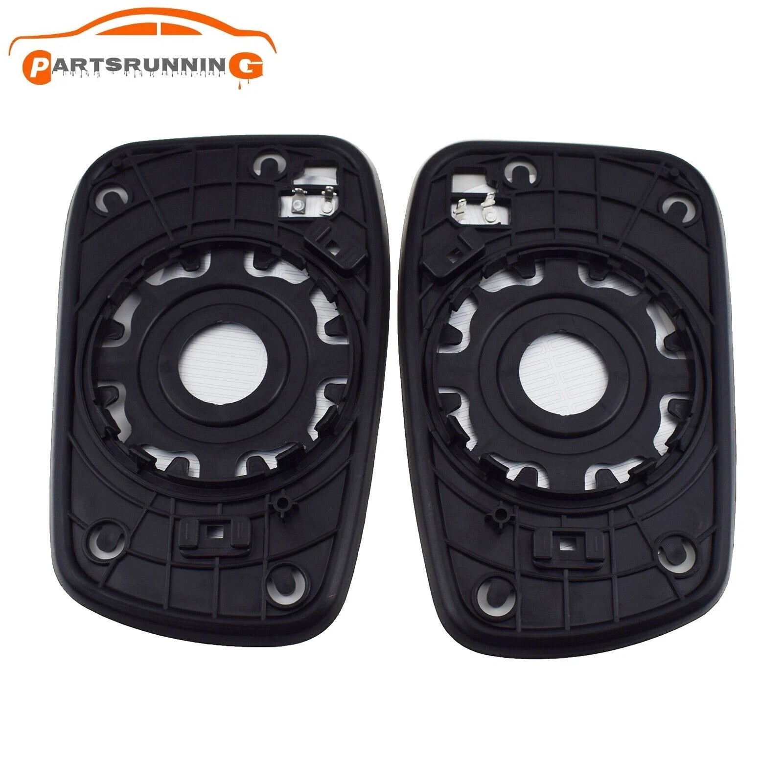 2PCS Driver &Passenger Side Heated Mirror Glass Set For 2011-2014 Hyundai Sonata 6B93BC-57