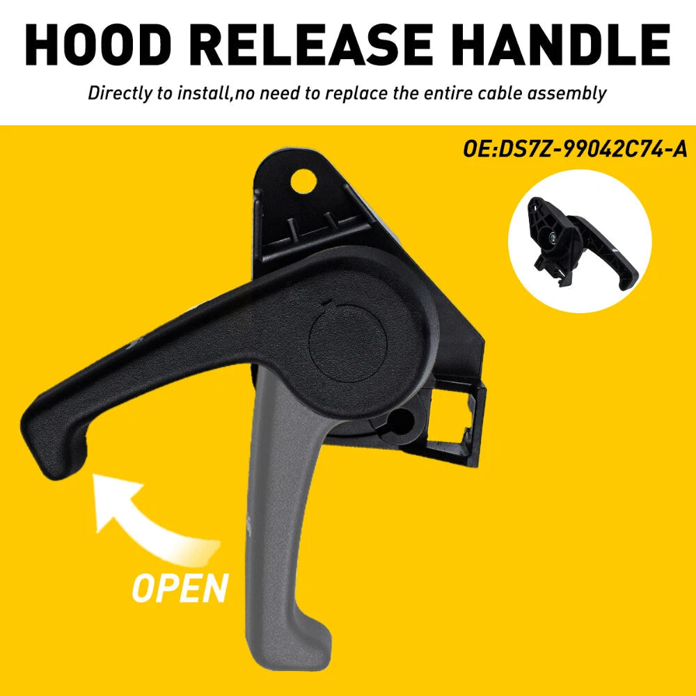 Hood Release Handle Bonnet lever handle for Ford 2013-2017 Fusion Lincoln MKZ EA 6B93BC-57