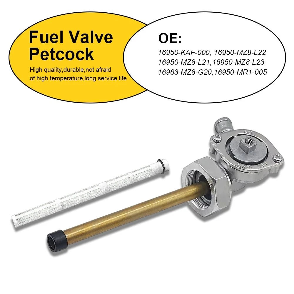 Fuel Valve Petcock Replace For HONDA Shadow Ace Deluxe 750 VT750 C CD 1998-03 EA 6B93BC-57