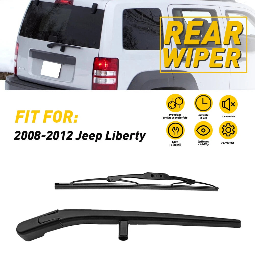 Rear Windshield Wiper Arm Blade Fits For JEEP LIBERTY 2008 2009 2010 2011 2012 6B93BC-57