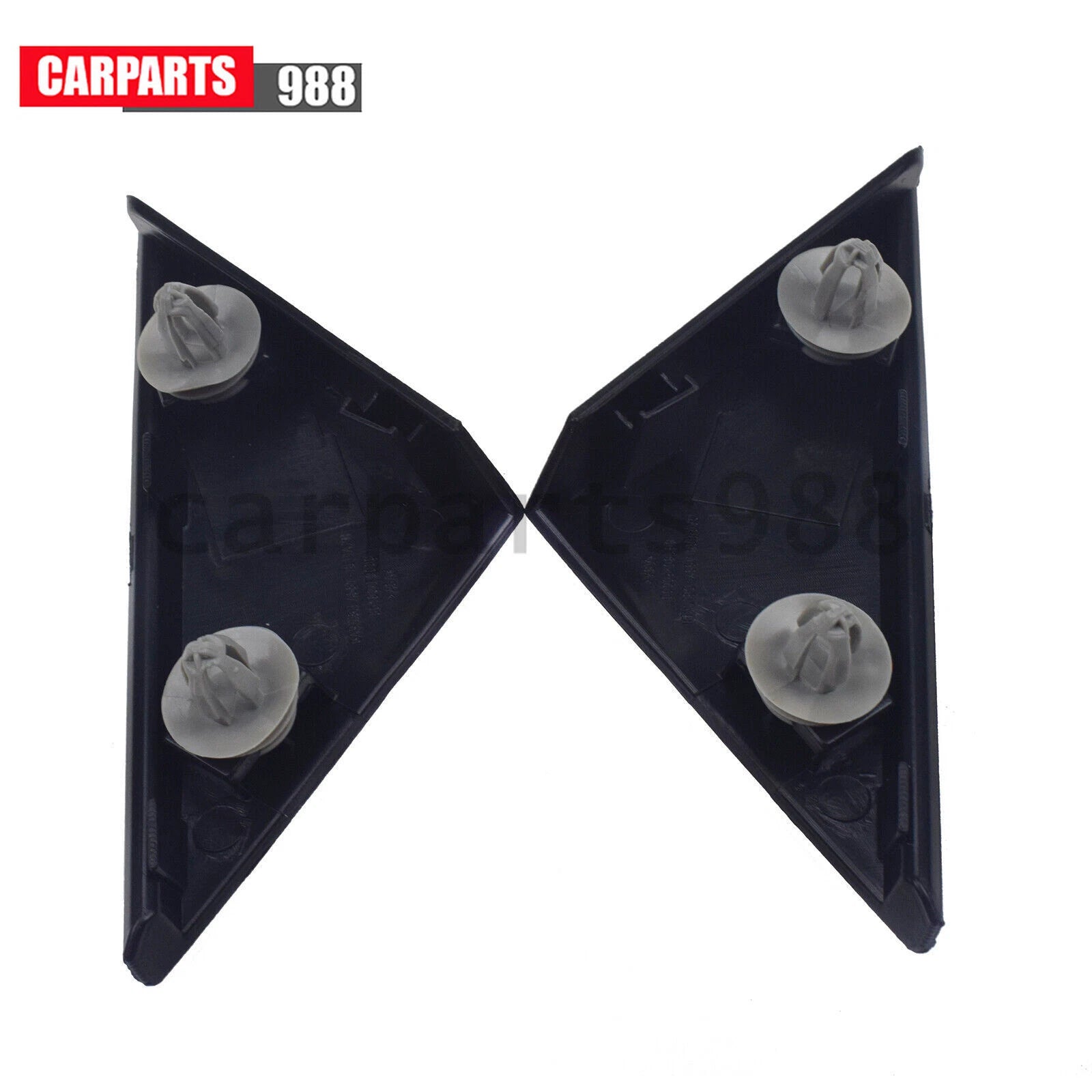 Left Right Fender Pillar Trim Mirror Corner Molding for 2017-20 Hyundai Elantra 6B93BC-57