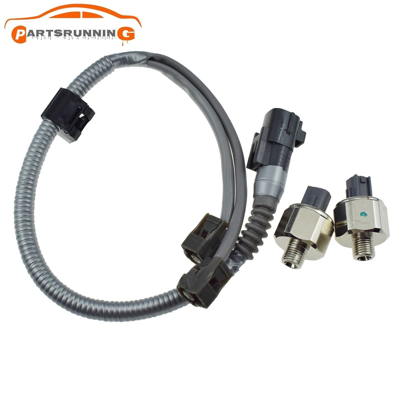 2 Knock Sensor W/ Pigtail Wire Harness Kit For Toyota Lexus Avalon Camry Sienna 6B93BC-57