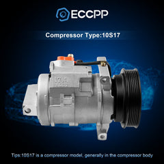 A/C AC Compressor For 2006 Chrysler 300 For Dodge Charger Magnum 3.5L 6B93BC-57