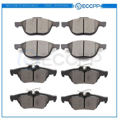 Front And Rear Ceramic Pads For Mazda 3 2004-13 Volvo C30 07-13 Ford C-Max 13-18 6B93BC-57