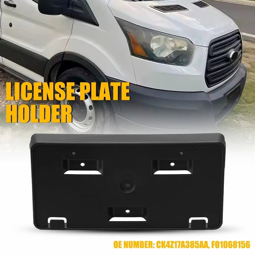 For 15-19 Ford Transit-150 250 350 350HD Front License Plate Tag Bracket Holder 6B93BC-57