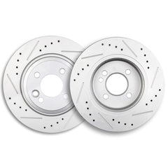Front & Rear Brake Rotors Ceramic Pads for Mini Cooper 2002 2003 2004 2005 2006 6B93BC-57