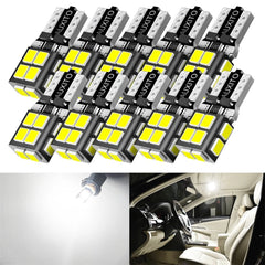 10x Super Bright T10/921/194 6000K White 14 LED RV Trailer Interior Light Bulbs 6B93BC-57