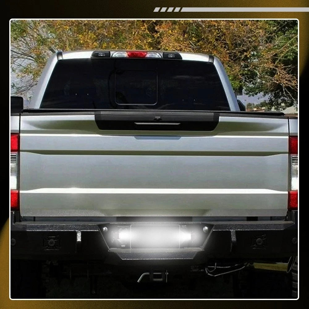 2X White LED License Plate Light For Ford F150 F250 F350 Ranger Bronco Excursion 6B93BC-57