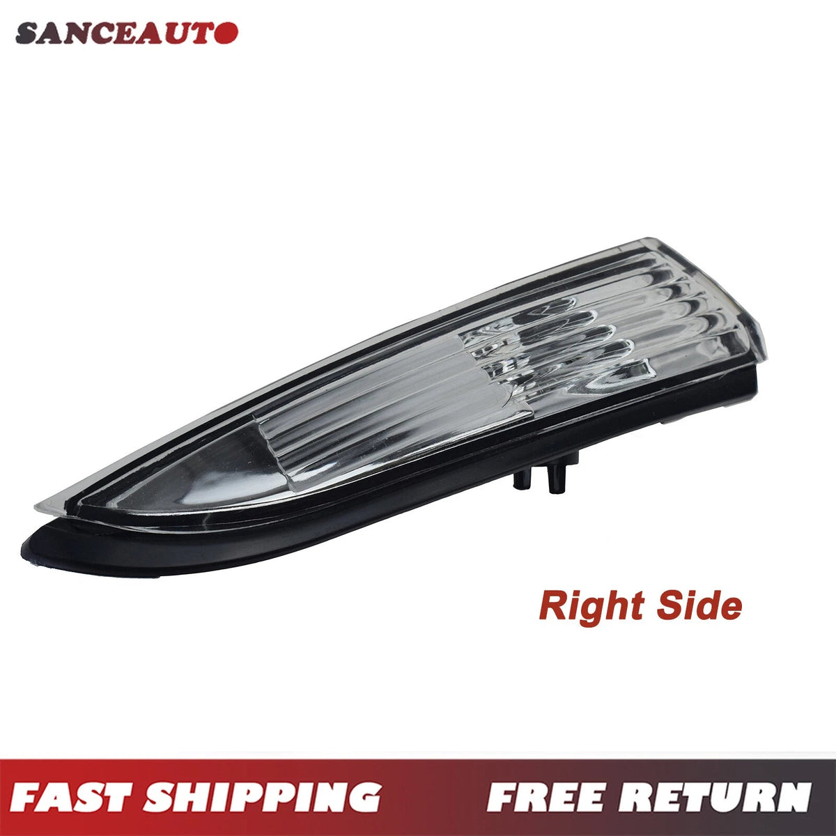 Right Rear View Mirror Turn Signal Light For Ford Fiesta 2008-2017 w/o Bulb 6B93BC-57