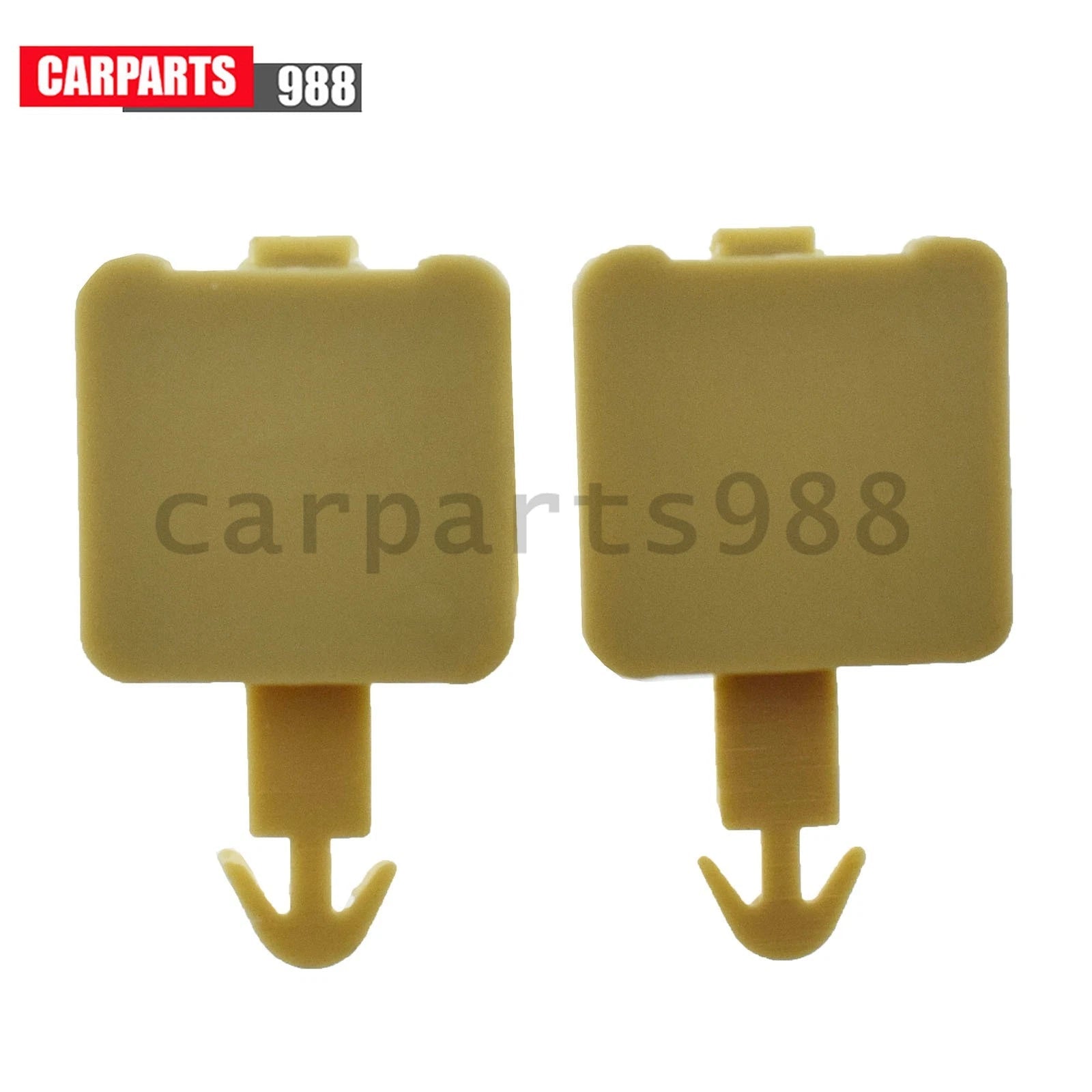 2Pcs Left Right Beige Interior Door Handle Bezel For 2007-2010 Hyundai Elantra 6B93BC-57