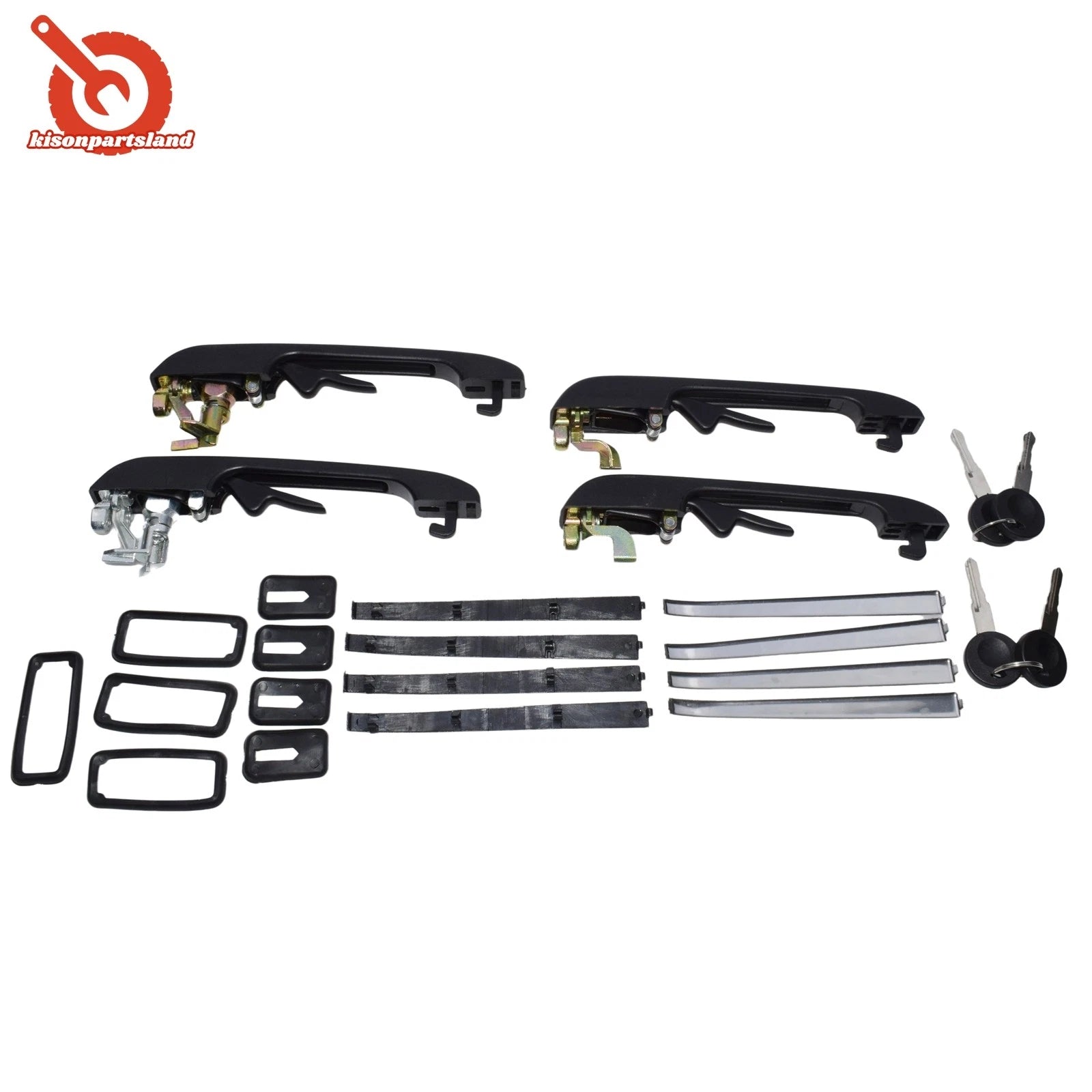 Front Rear Left Right Outside Door Handle for VW Mk1 Mk2 Golf GTI Scirocco Caddy 6B93BC-57