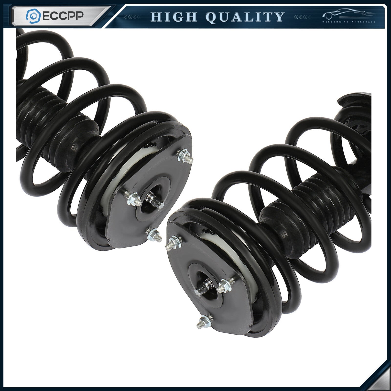 For Ford Freestar 2004-2007 Front Complete Shocks & Struts Springs Coil Absorber 6B93BC-57