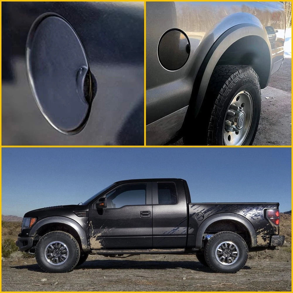 Fuel Gas Tank Filler Lid Door Cap 9L3Z-99405A26-AA For 2009-2014 Ford F-150 F150 6B93BC-57