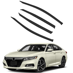 Window Visor Sun Vent Rain Shades Guard Black For 2018-2020 Honda Accord Sedan 6B93BC-57