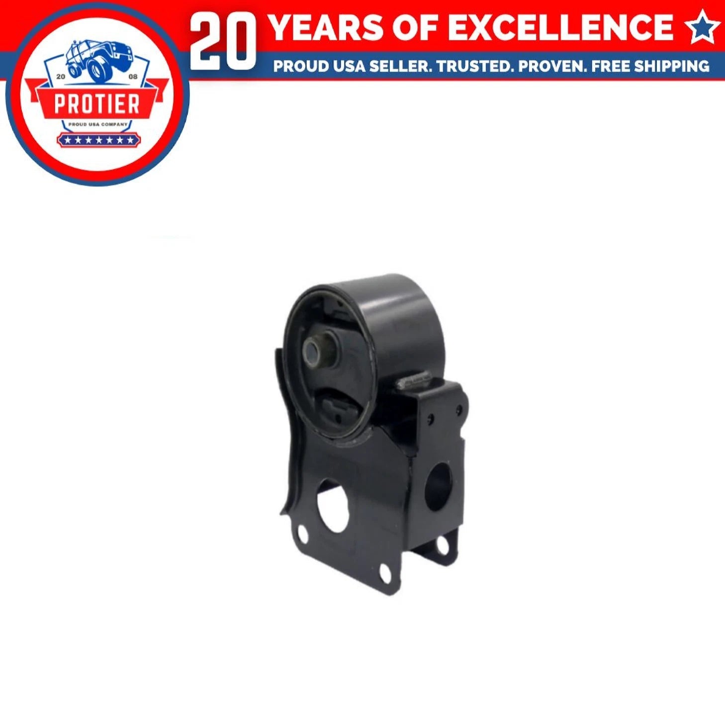Rear Motor & Trans Mount 2PCS Set Compatible for 2002-2006 Nissan Altima 2.5L 6B93BC-57