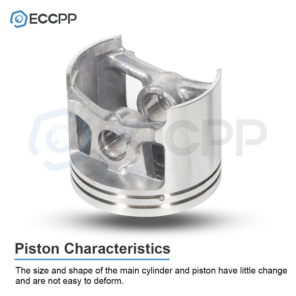 54mm Cylinder Piston Assembly Kit For Stihl 066 MS660 Chainsaw 151576566 6B93BC-57