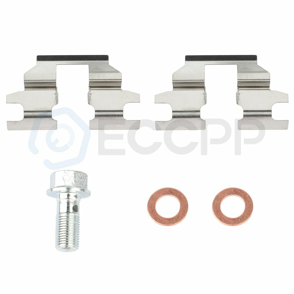 Rear Brake Calipers Brake Pads Set 6Pcs  Kit For 2007-2012 Nissan Altima 6B93BC-57