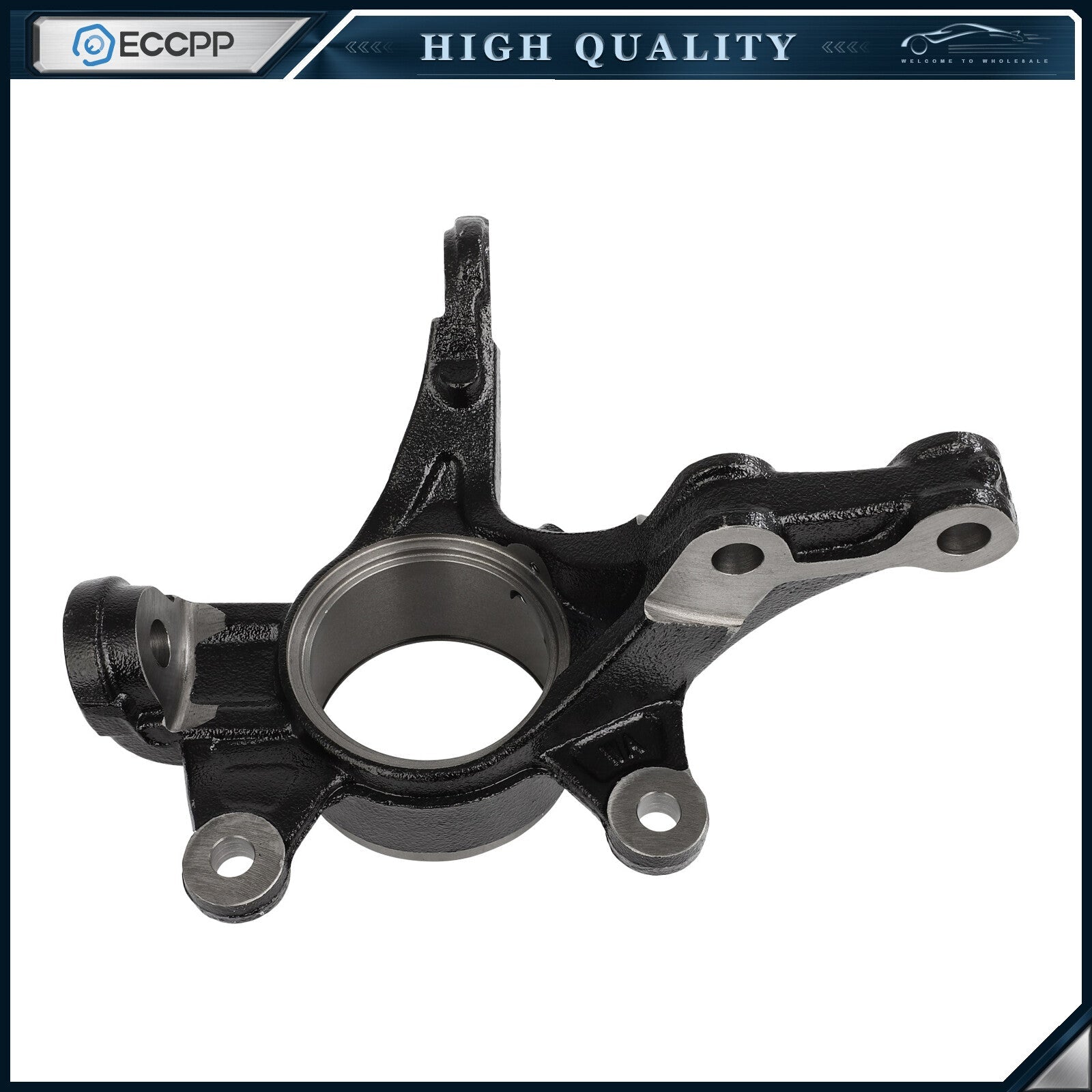 1X Front Left Driver Side Steering Knuckle For 2007 2008 2009 Honda CR-V L4 2.4L 6B93BC-57