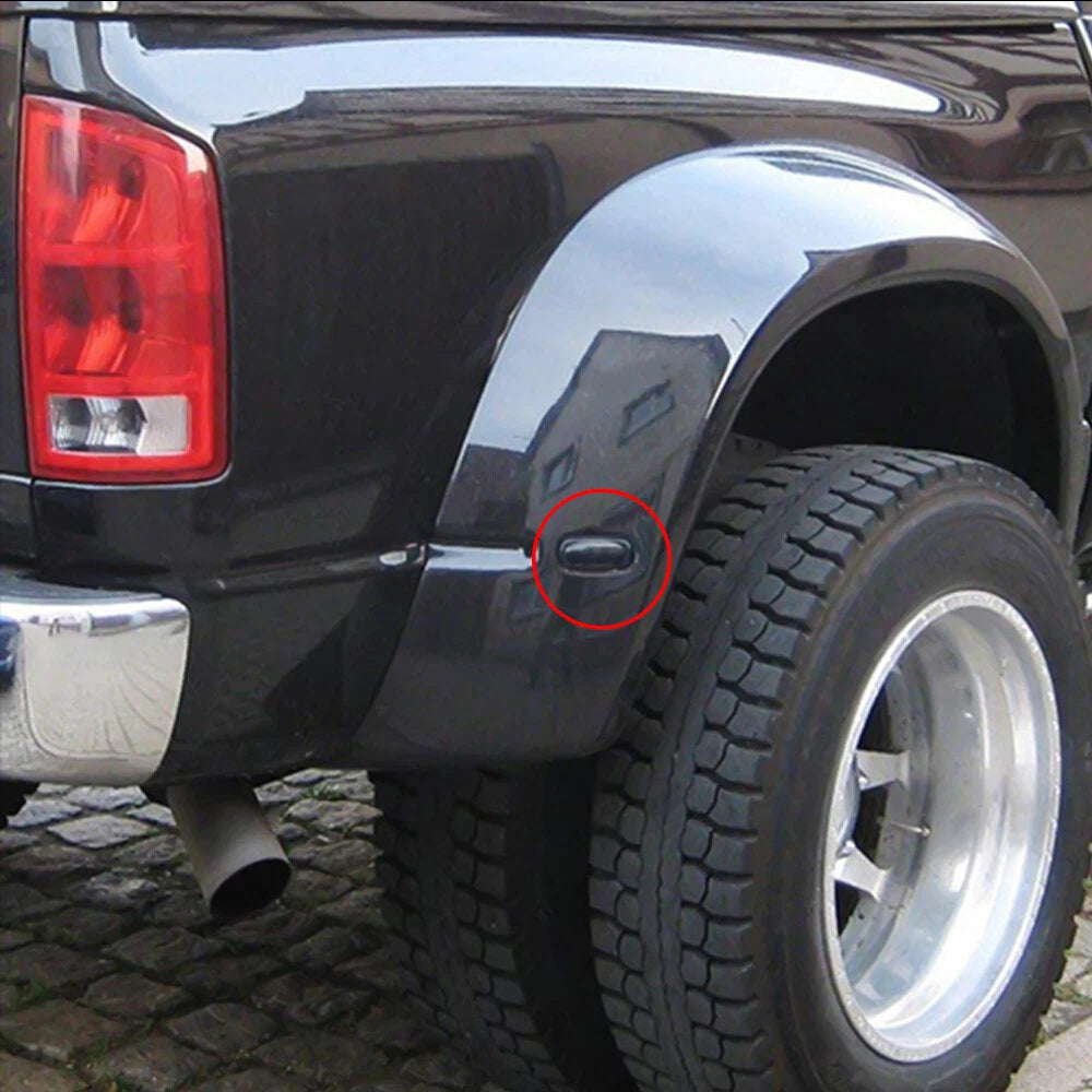 4Pcs Bed Dually Side Marker Fender LED for Lights 45003 Dodge Ram 3500 Red Amber 6B93BC-57