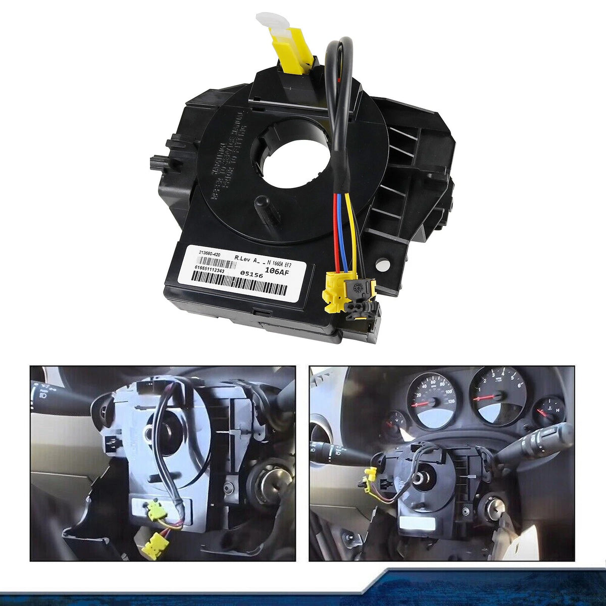 Steering Wheel Clock Spring For 2007-18 Chrysler Jeep Dodge 5156106AF 68339336AA