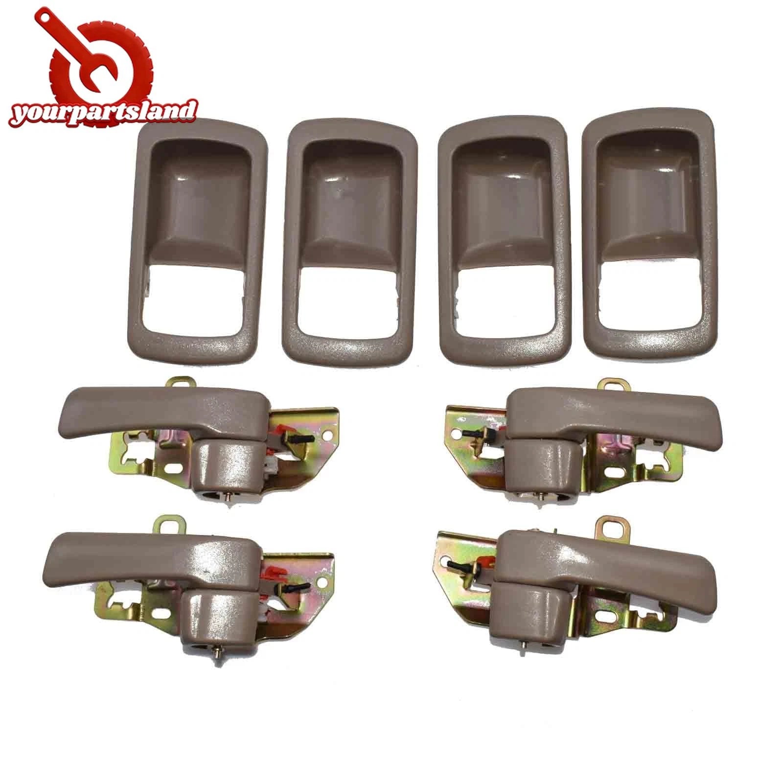 For Toyota Camry 1992 1993 1994-1996 Left Right Beige Interior Door Handles Set 6B93BC-57