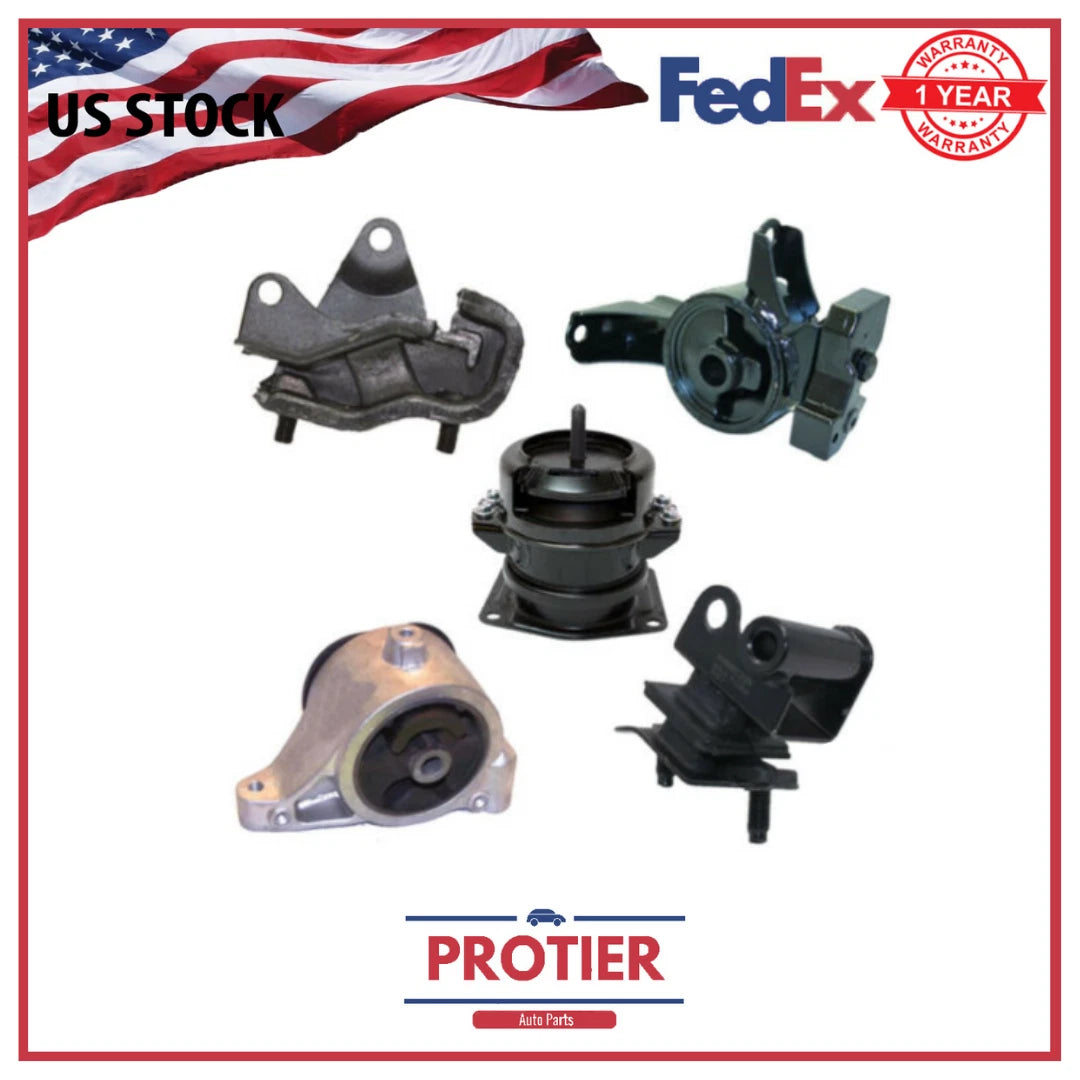 Motor & Trans Mount 5PCS Set Fit 2006-208 Honda Ridgeline 3.5L for Auto Trans 6B93BC-57
