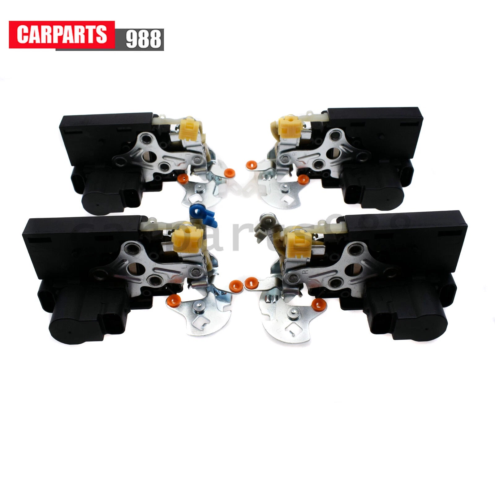 4Pcs Door Lock Actuator Front Rear LH RH For Chevy Silverado GMC Sierra 1500 6B93BC-57