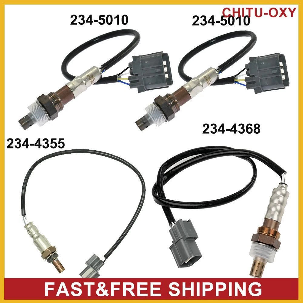 4PCS Oxygen Sensor For Honda Accord Odyssey Pilot Ridgeline Acura MDX RL TL 3.5L 6B93BC-57