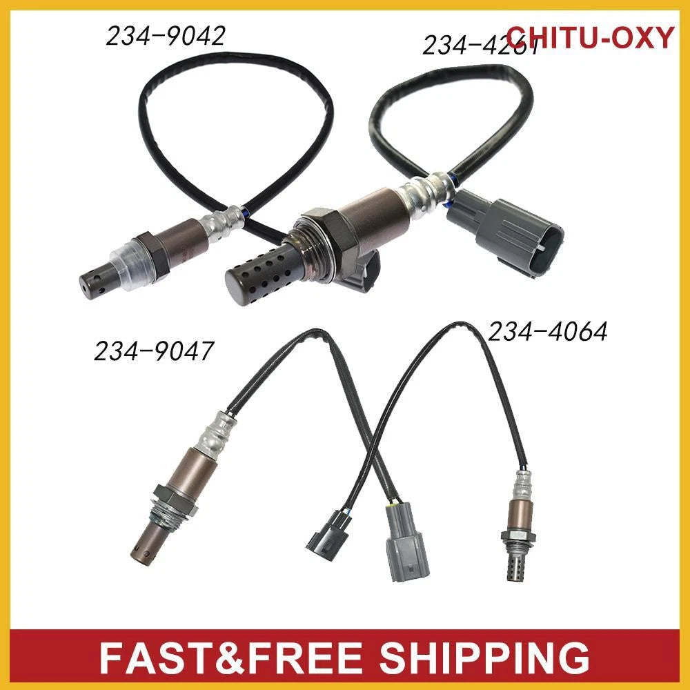4PCS O2 Sensors For Lexus ES300 3.0L V6 2002 2003 Toyota Camry 3.0L V6 2002-2006 6B93BC-57