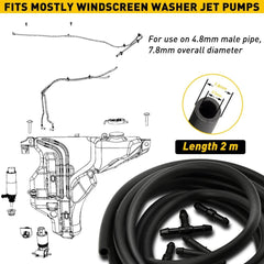 For Jeep Grand Cherokee 2005-2016 Windshield Wiper Water Washer Spray Nozzle Jet 6B93BC-57