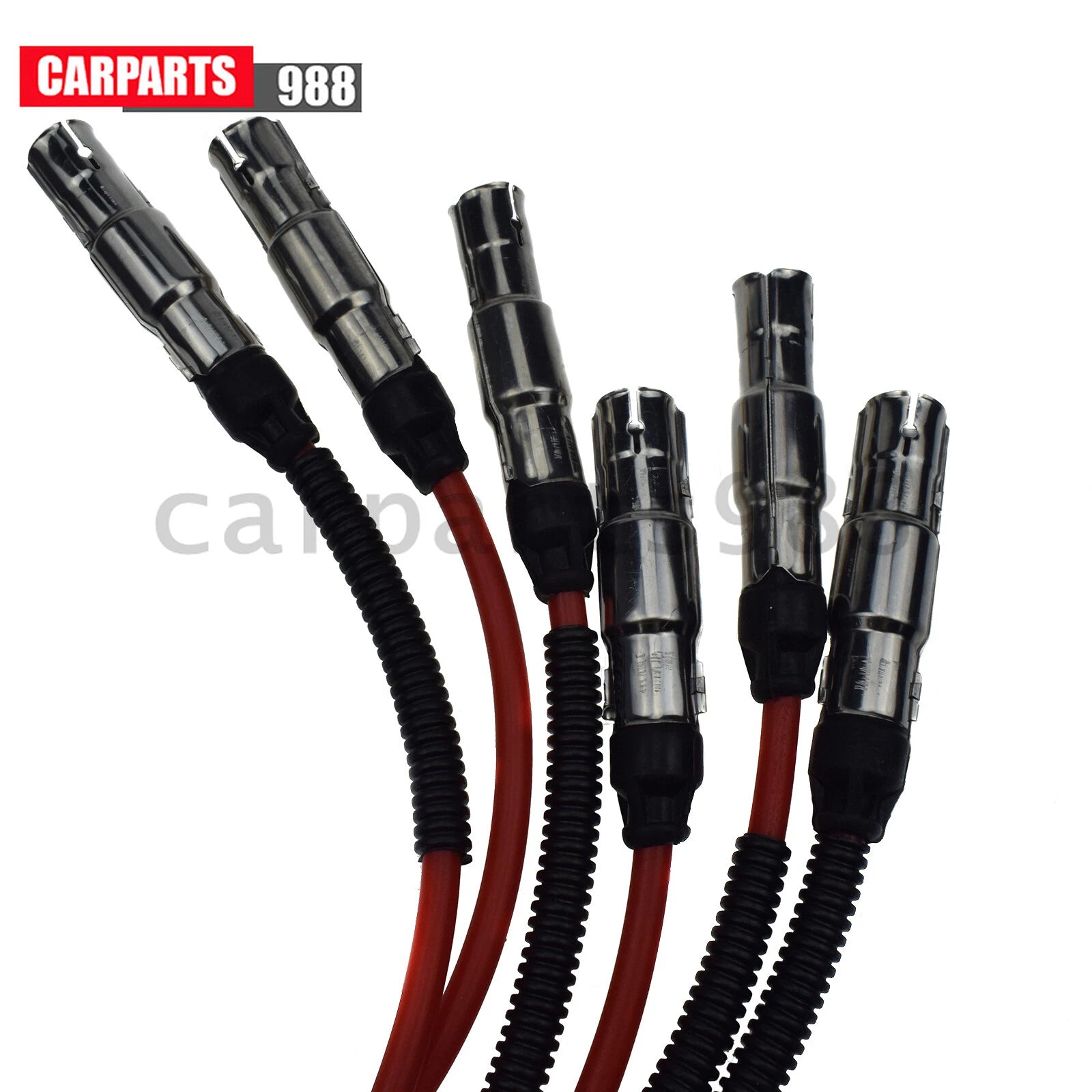 Ignition Cable Kit 7mm For VW Golf Jetta Passat 2.8L 021998031 021998031A 6B93BC-57