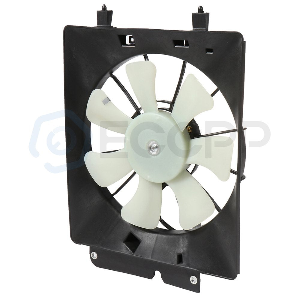 Radiator Condenser Cooling Fan Assembly For 2003 2004 2005 2006 Honda Element 6B93BC-57