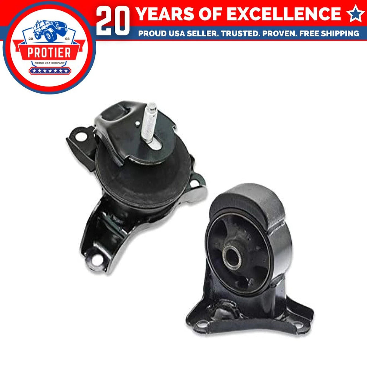 Fits 2005-2010 Hyundai Tucson/Kia Sportage 2.0L Front & Front RT Motor Mount 6B93BC-57