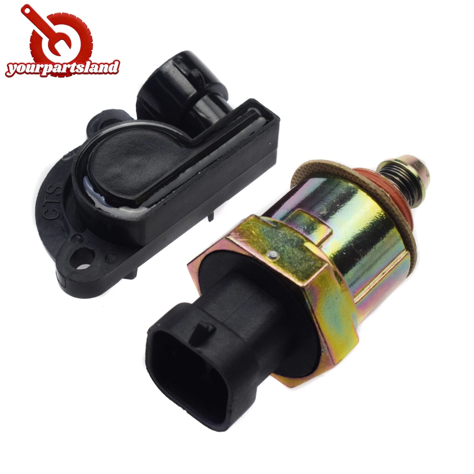 Idle Control Valve & Throttle Position Sensor Fit 1991-1995 Chevrolet C1500 6B93BC-57