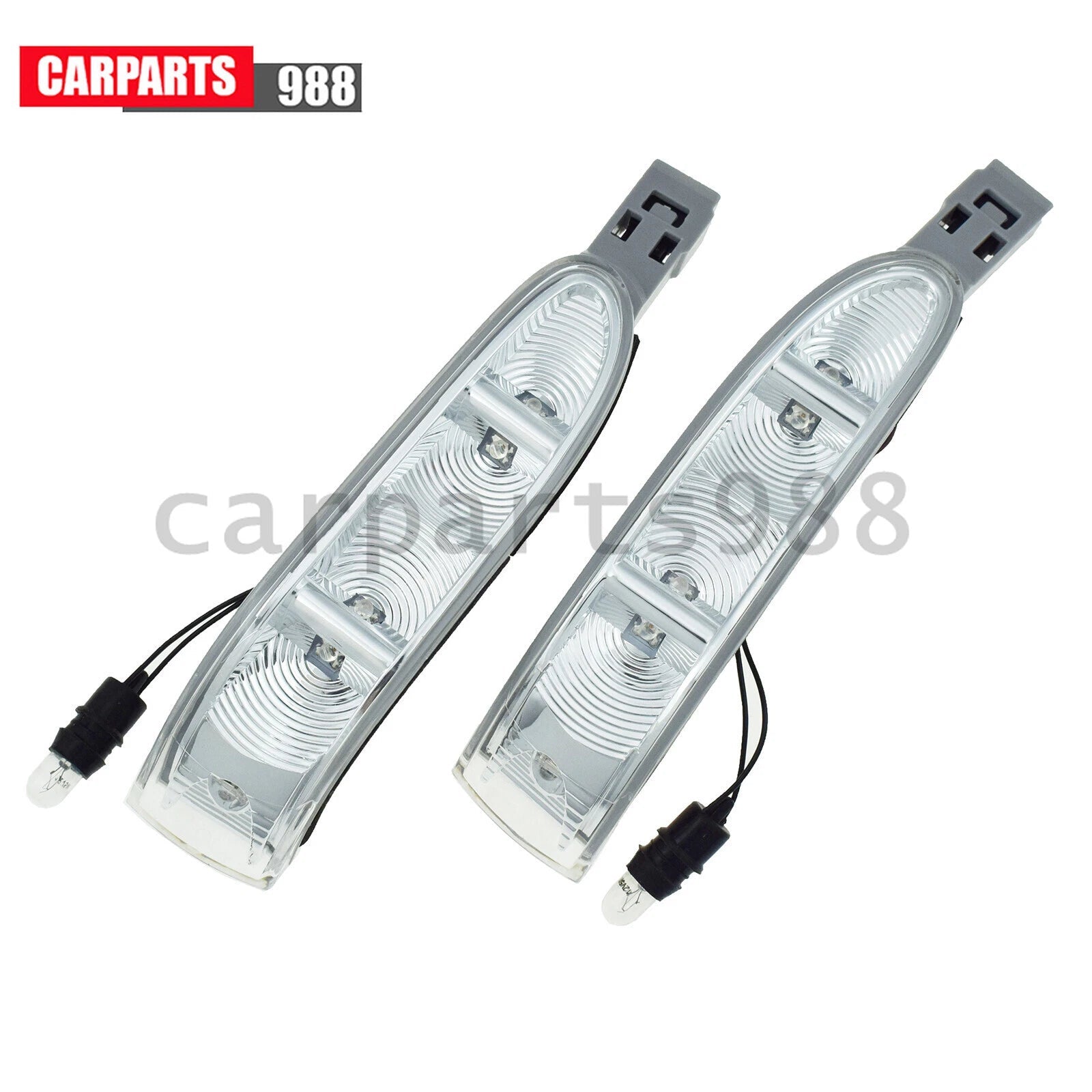 Pair Door Mirror Turn Signal Light For Mercedes W164 ML350/500 GL320 1648200521 6B93BC-57