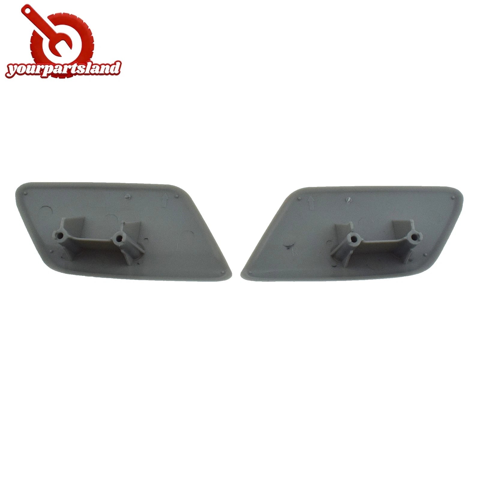 Pair For HONDA ACCORD VII 03-07 Front Headlight Washer Nozzle Cover 76882SEAS01 6B93BC-57