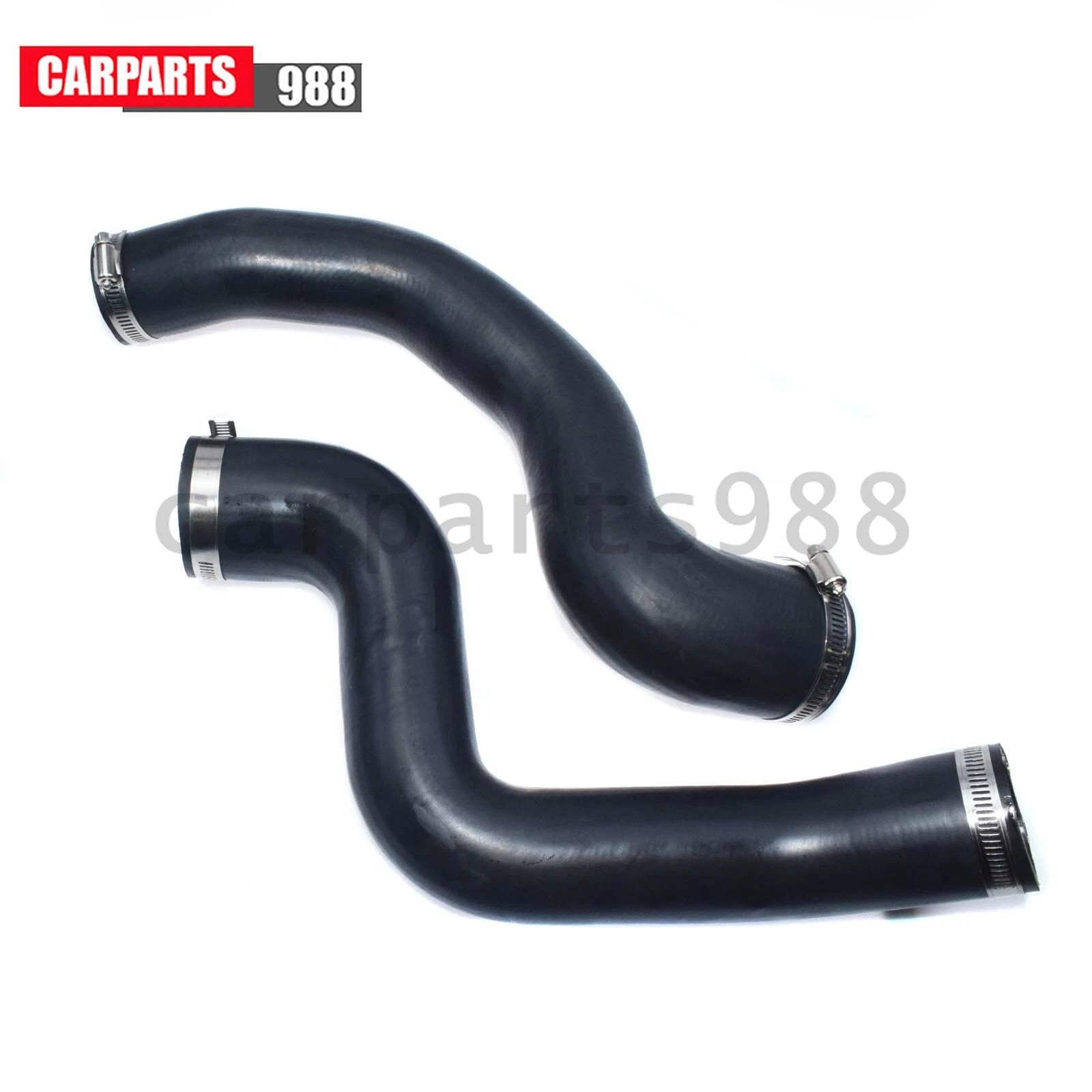 2Pcs Upper LH RH Intercooler Turbo Hose For Range Rover Sport 2007-2013 3.6 TDV8 6B93BC-57