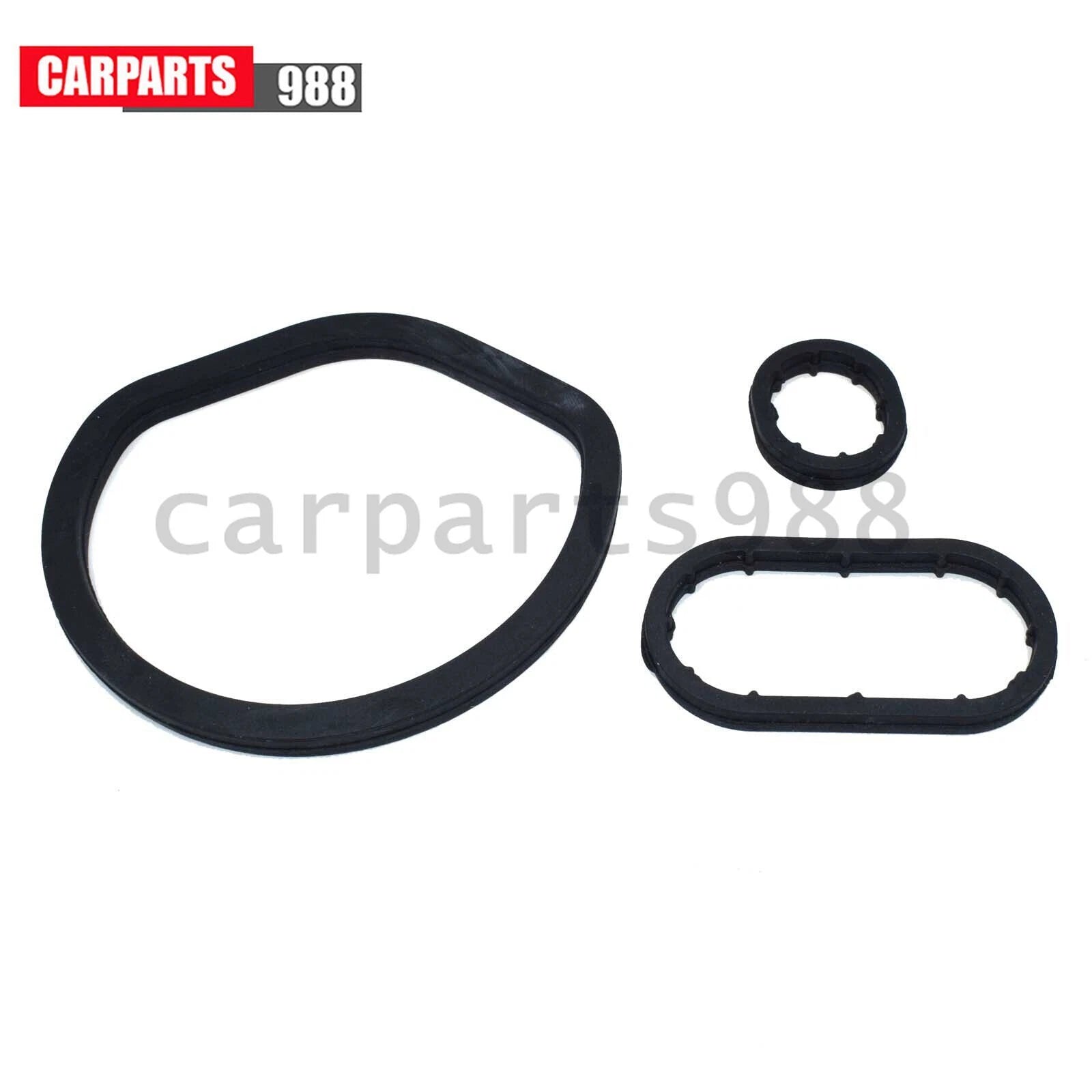 3Pcs Engine Oil Cooler Seal Kit for Mercedes ML500 S430 S500 E320 1121840061 6B93BC-57