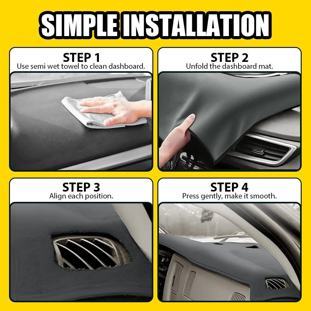 Dash Cover Mat Dashboard Pad Gray For 2002 03 04-2008 Dodge Ram 1500 2500 3500 A 6B93BC-57