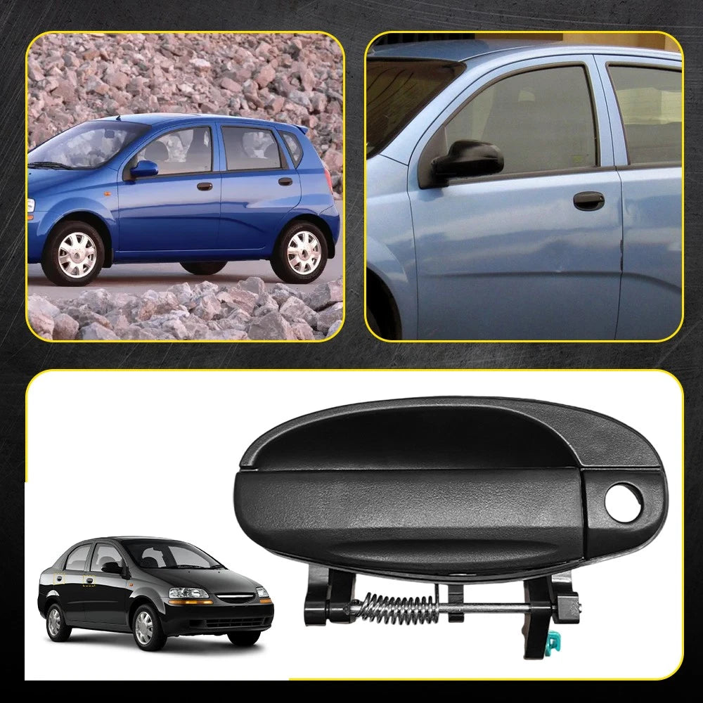 Set of 4 For 2004-2008 Chevy Aveo Outside Door Handles Front Rear Left Right EOA 6B93BC-57
