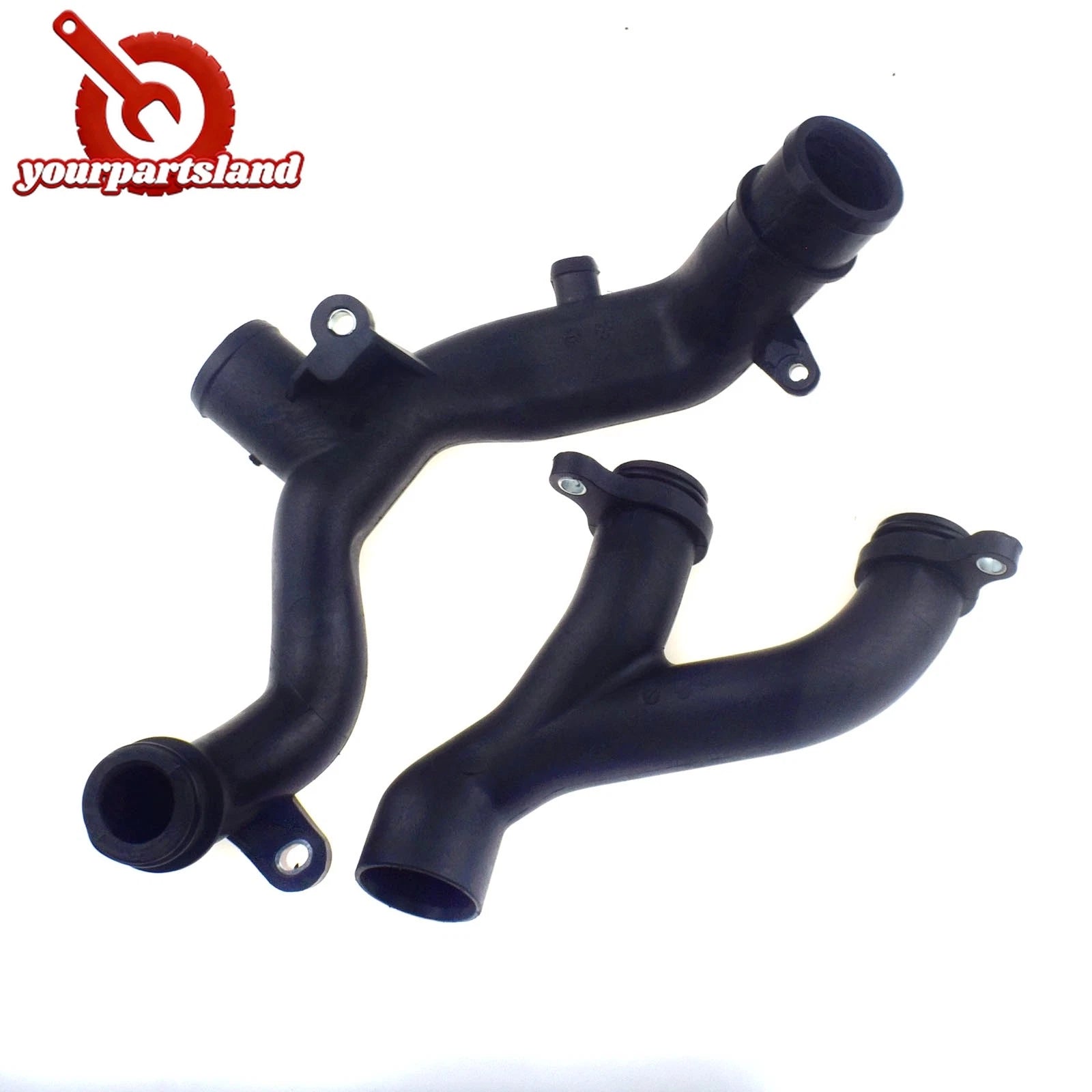 For Jaguar Land Rover 3.0L V6 5.0 V8 Water Coolant Pipe Kit LR092992,LR090630 6B93BC-57