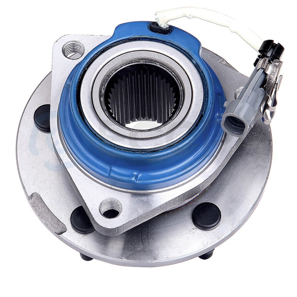 Front Suspension Wheel Hub Bearing Brake Rotor Pad For 06-11 Impala Monte Carlo KOEEP